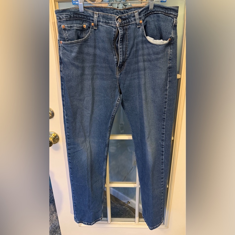 Levi's Men's Straight Jeans in Classic Blue